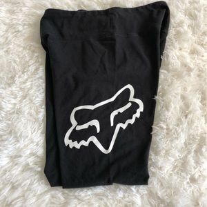 Authentic Fox Racing women’s leggings in black sz Medium